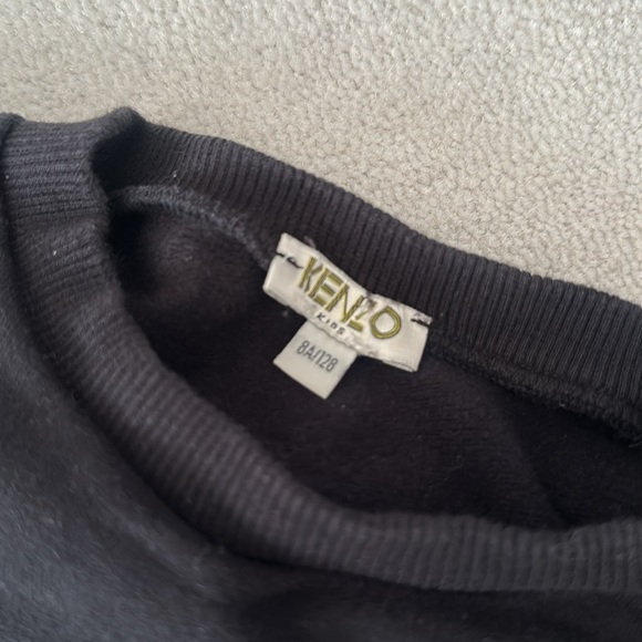 Black Kenzo Kids Eye Sweatshirt - Picture 4 of 4